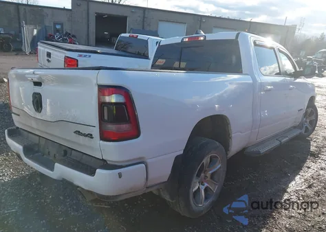 2021 Ram 1500 Sport from USA, damaged, VIN 1C6SRFTT2MN512754